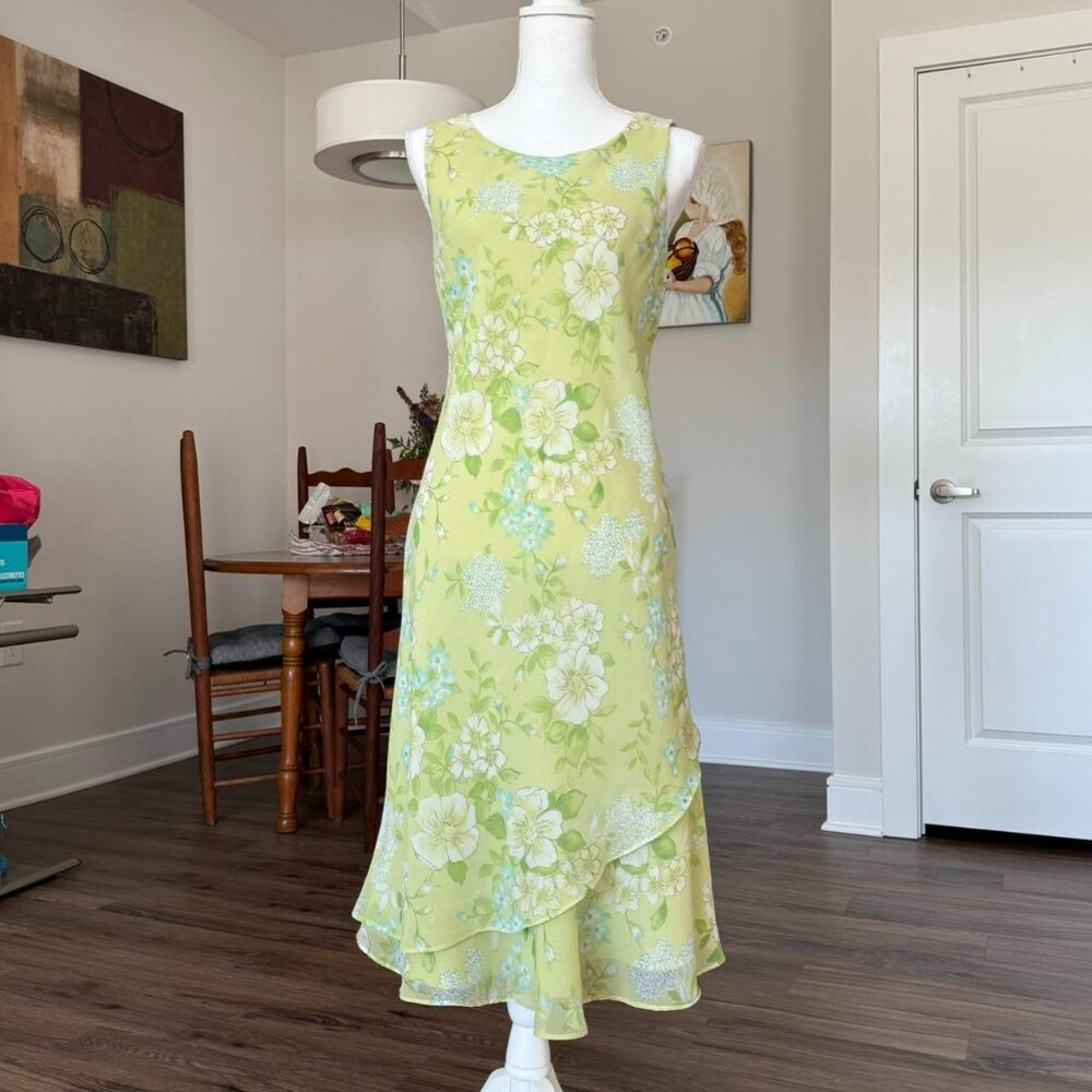 Studio 1 Green Ruffles Skirt